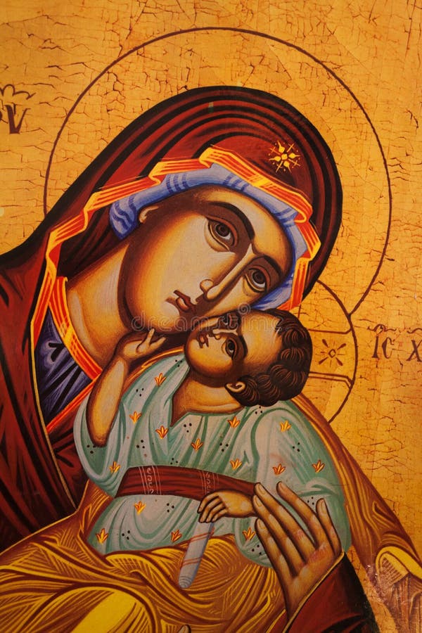 母亲玛丽传统正统象