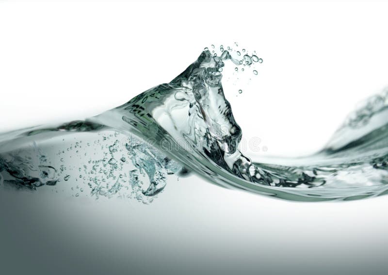 水splashing2 免版税库存照片