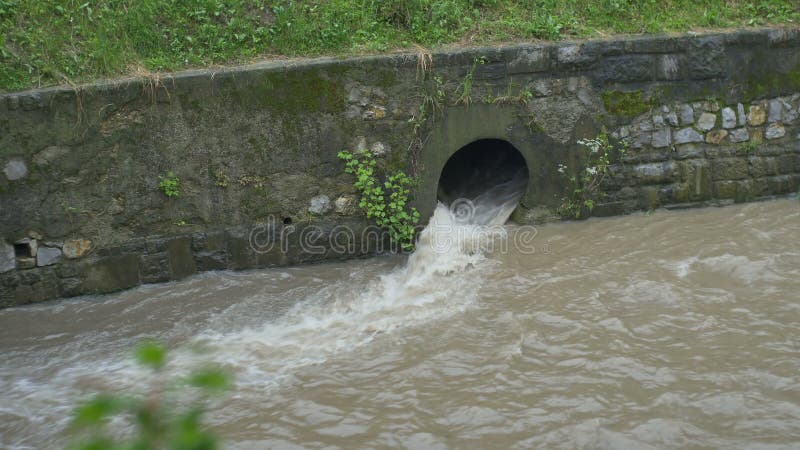 水洪流海峡下水道