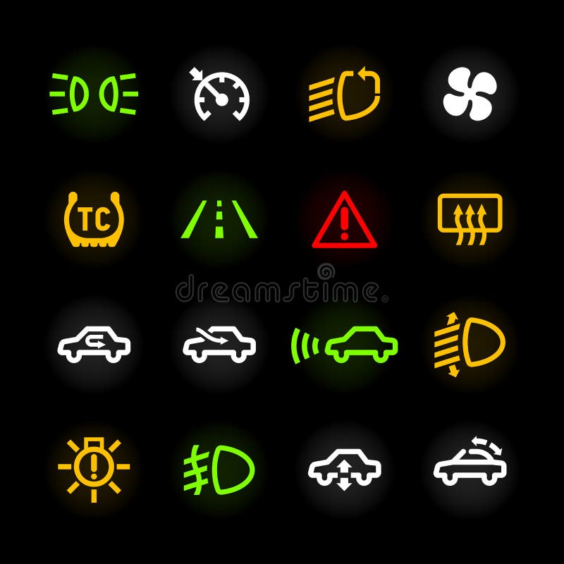 汽车仪表板象 向量例证. 插画 包括有 汽车仪表板象 - 39429818