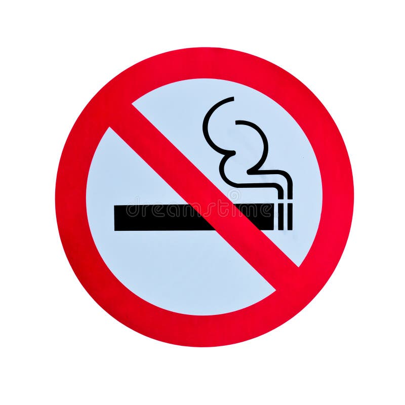 没有查出符号抽烟的警告