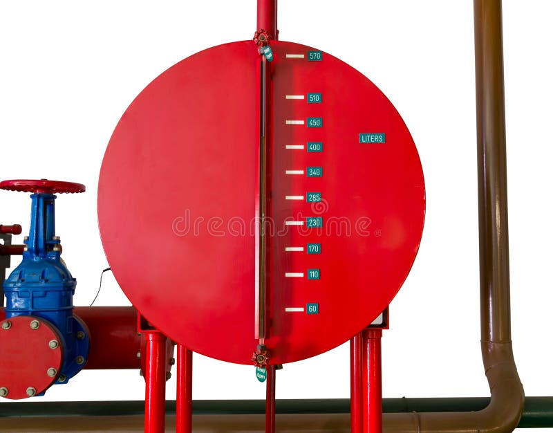 Oil tank for water sprinkler and fire fighting system. Oil tank for water sprinkler and fire fighting system