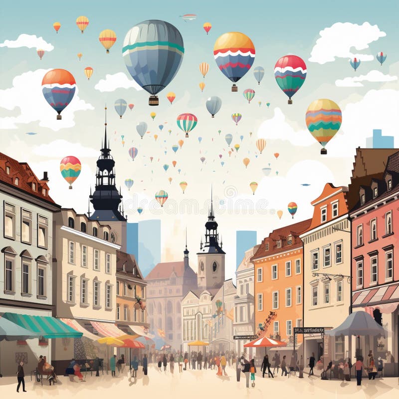 波兰克拉科夫的迷人魅力 免版税图库摄影