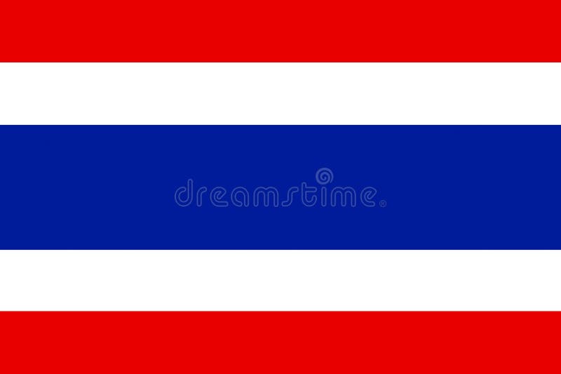 泰国官方国旗插图