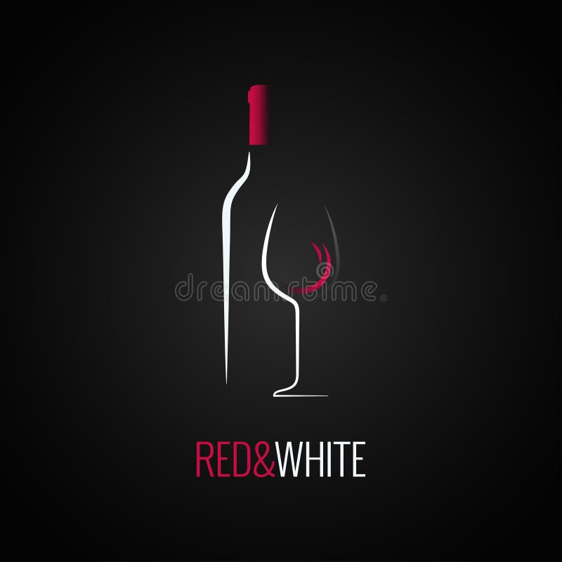 Wine glass. Bottle logo design background 10 eps. Wine glass. Bottle logo design background 10 eps