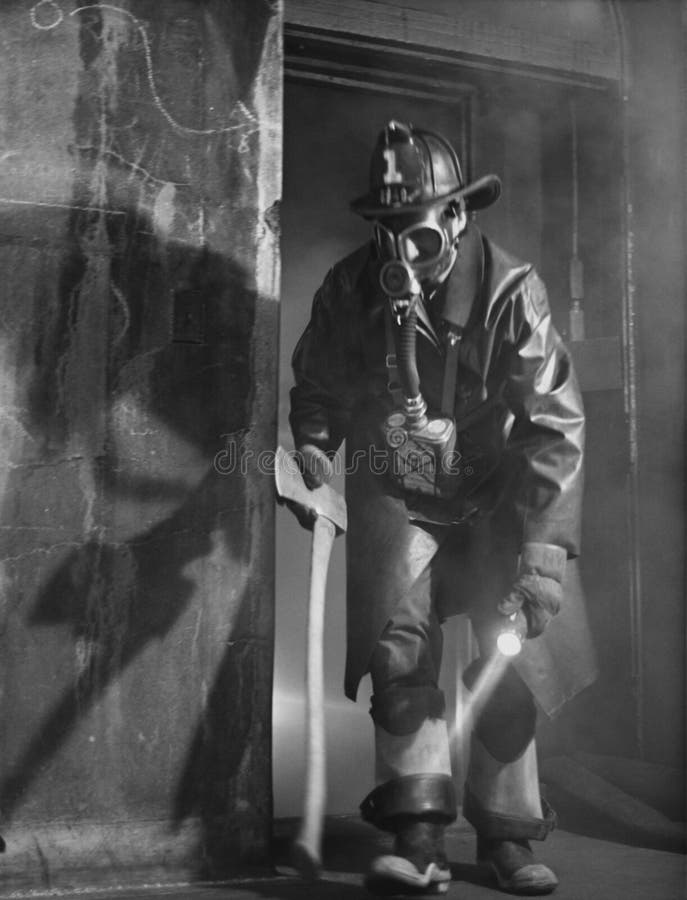 消防员 免版税库存图片