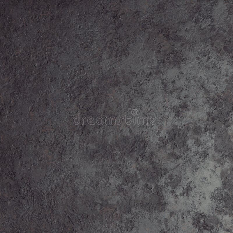 深黑色石板岩背景纹理，3d回报 向量例证