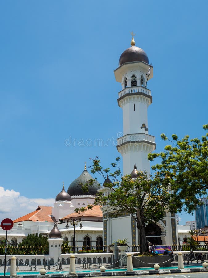 1801清真寺命名了Masjid Capitan Keling,乔治城,槟榔岛,马来西亚 免版税图库摄影 1801清真寺命名了Masjid Capitan Keling,乔治城,槟榔岛,马来西亚 免版税图库摄影
