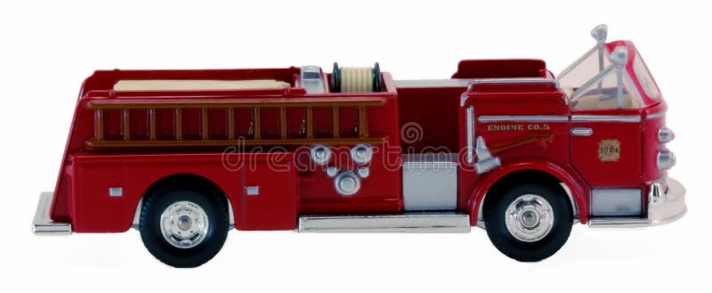 消防泵车 免版税库存照片