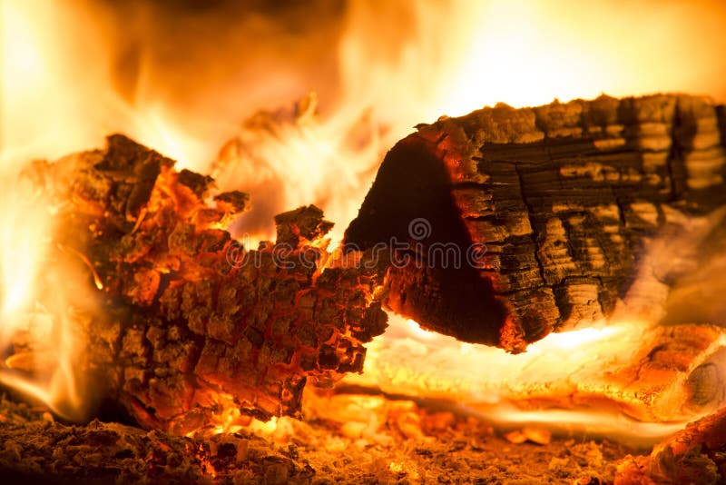 灼烧的木柴