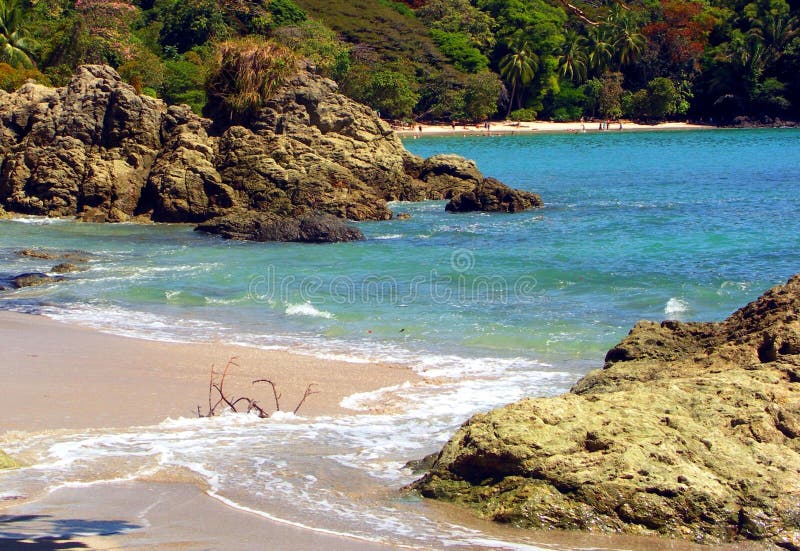 Beach cove at Manuel Antonio PArk Costa Rica. Beach cove at Manuel Antonio PArk Costa Rica