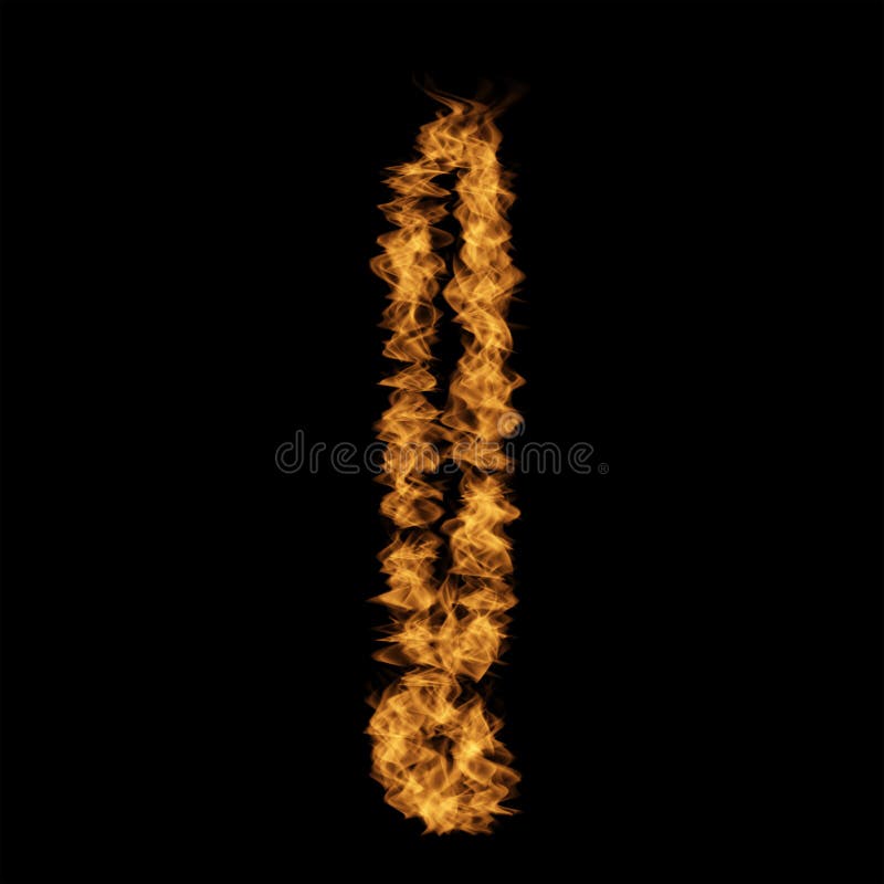 热的火热的灼烧的火焰字体