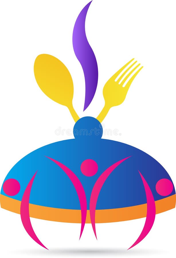 A vector drawing represents cooking logo design. A vector drawing represents cooking logo design.