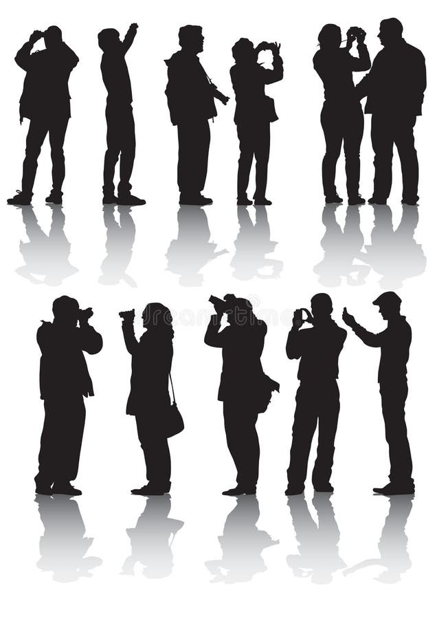 Image of people photographers with equipment at work. Image of people photographers with equipment at work