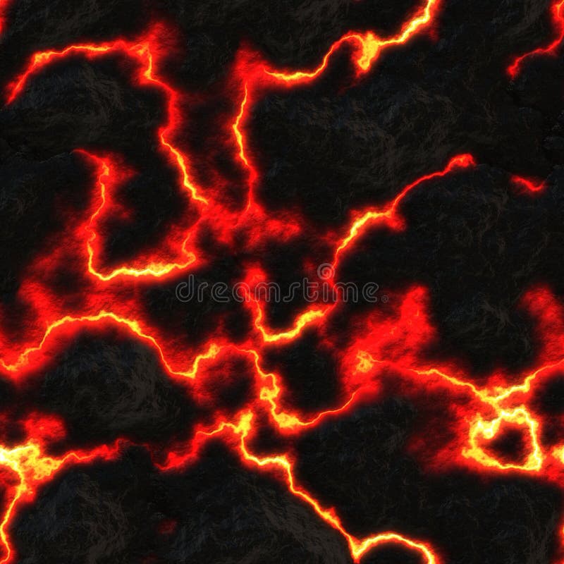 Seamless tilling texture of lava. Seamless tilling texture of lava