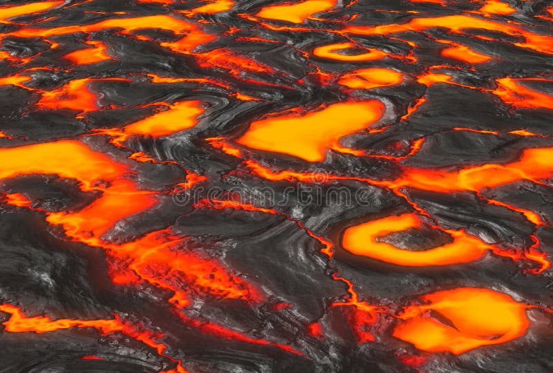 A large background image of molten lava. A large background image of molten lava