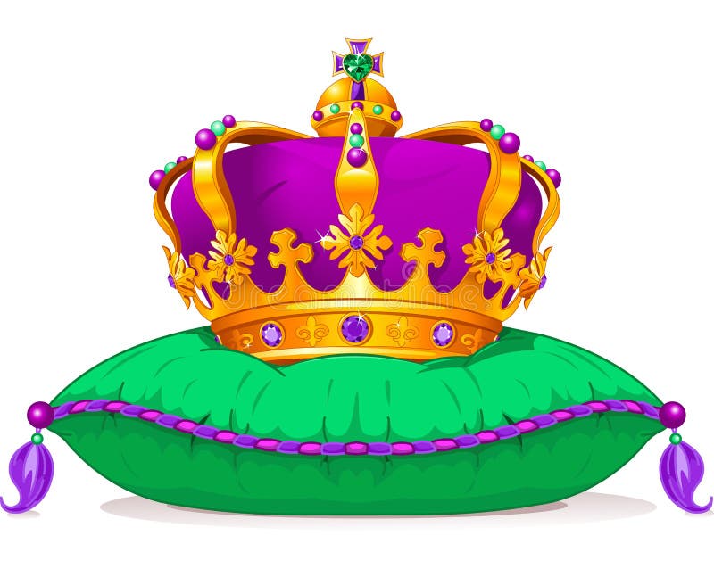 Illustration of Beautiful Mardi Gras crown. Illustration of Beautiful Mardi Gras crown