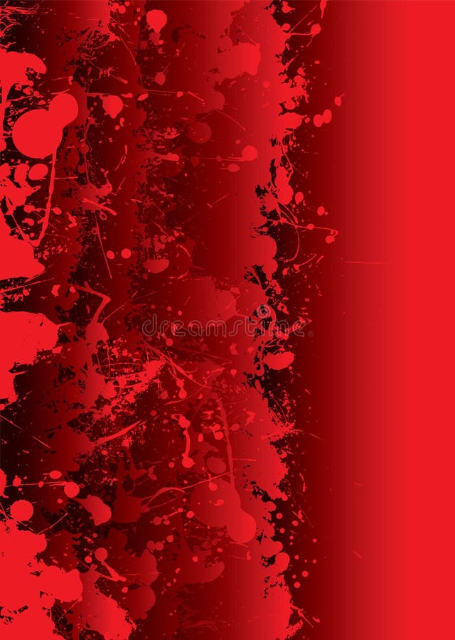 Blood red background with overlapping elements and splat. Blood red background with overlapping elements and splat