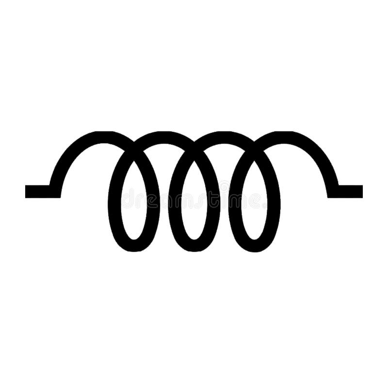 用于电路设计的电感元件符号 库存例证. 插画 包括有 详细资料, 线圈, 查出, 计算机, 电路, 要素 172661666