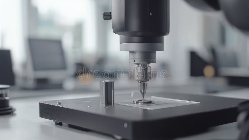 用显微镜透镜详细探索世界 皇族释放例证