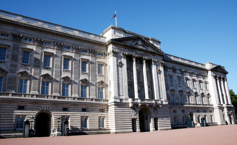 Buckingham宫 免版税图库摄影