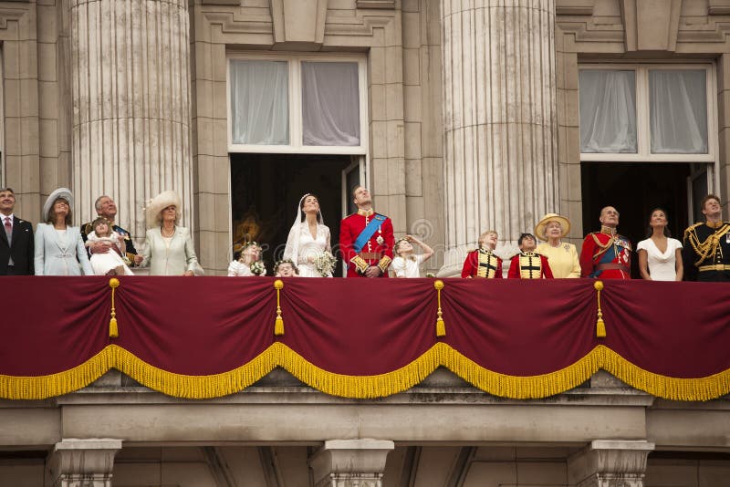 皇家婚礼 库存图片