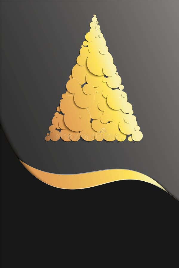 盖子的,邀请,海报,横幅,飞行物,贺卡背景 仿照纸样式的圣诞节云杉 向量例证 盖子的,邀请,海报,横幅,飞行物,贺卡背景 仿照纸样式的圣诞节云杉 向量例证