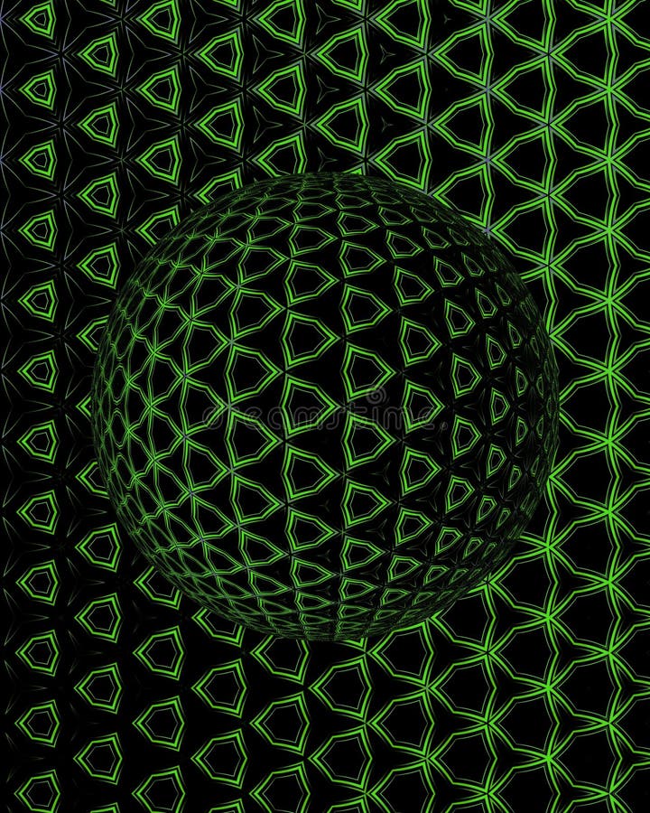 creative bright green and purple thin delicate fine line geometric design on a plain black background. creative bright green and purple thin delicate fine line geometric design on a plain black background