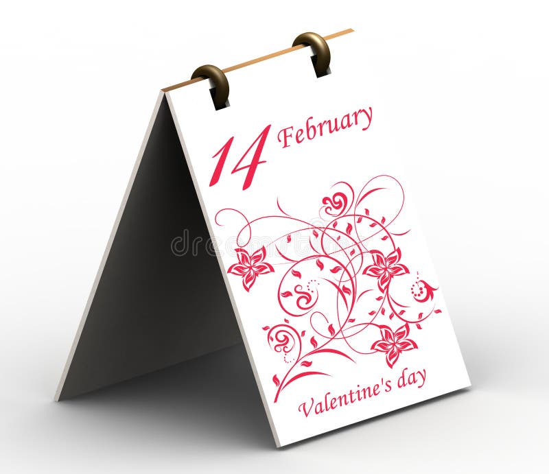 圣情人节贺卡 库存例证