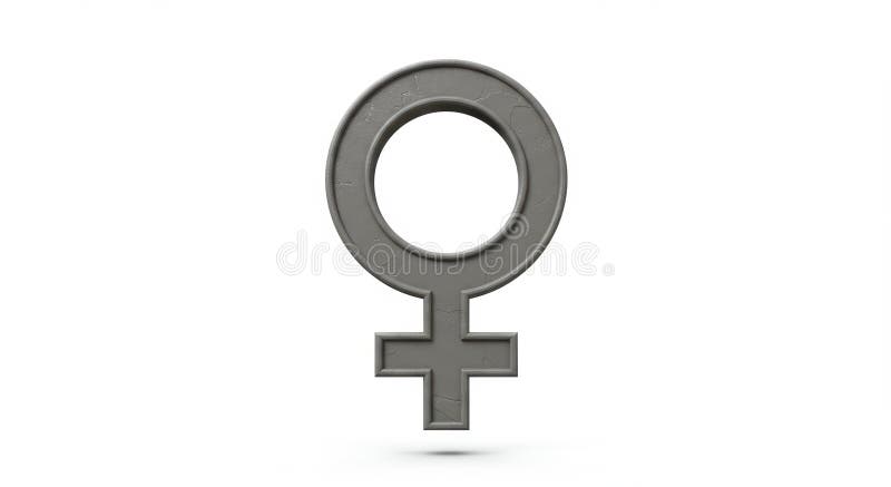 石女符号 免版税库存照片