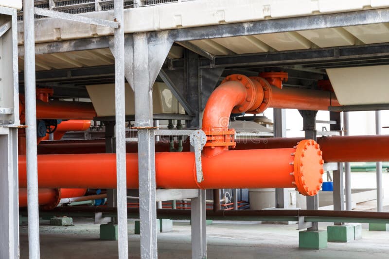 Pipe of Fire fighting system for building. Pipe of Fire fighting system for building