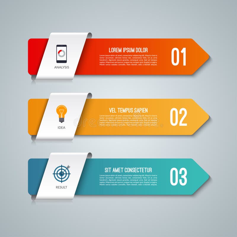 箭头Infographic元素 与3个选择的企业概念 也corel凹道例证向量 库存例证 箭头Infographic元素 与3个选择的企业概念 也corel凹道例证向量 库存例证