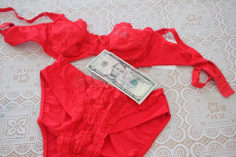 red lingerie and five dollars. How much money do we spend on lingerie. red lingerie and five dollars. How much money do we spend on lingerie