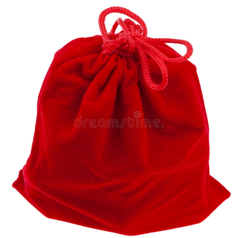 红色礼物袋子