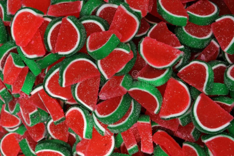 西瓜果冻 图库摄影