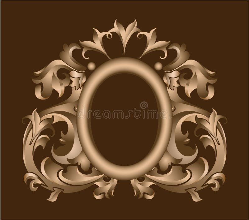 Openwork chocolate eye on a brown background. Openwork chocolate eye on a brown background