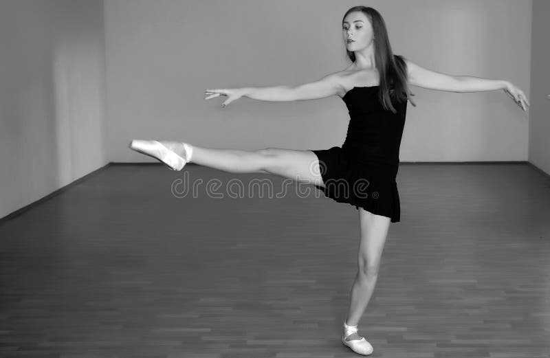 美丽的芭蕾舞女演员
