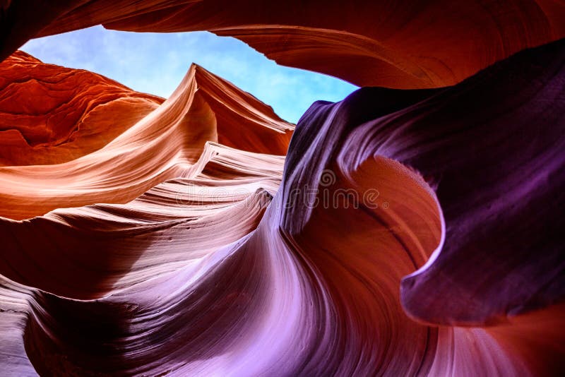 Formation in Lower Antelope Canyon. Formation in Lower Antelope Canyon