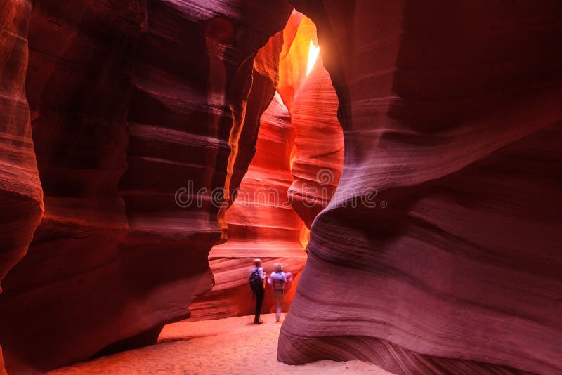 Antelope Canyon, Page, AZ USA. Antelope Canyon, Page, AZ USA