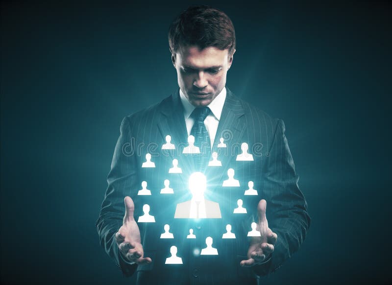聘用的概念 皇族释放例证 聘用的概念 皇族释放例证