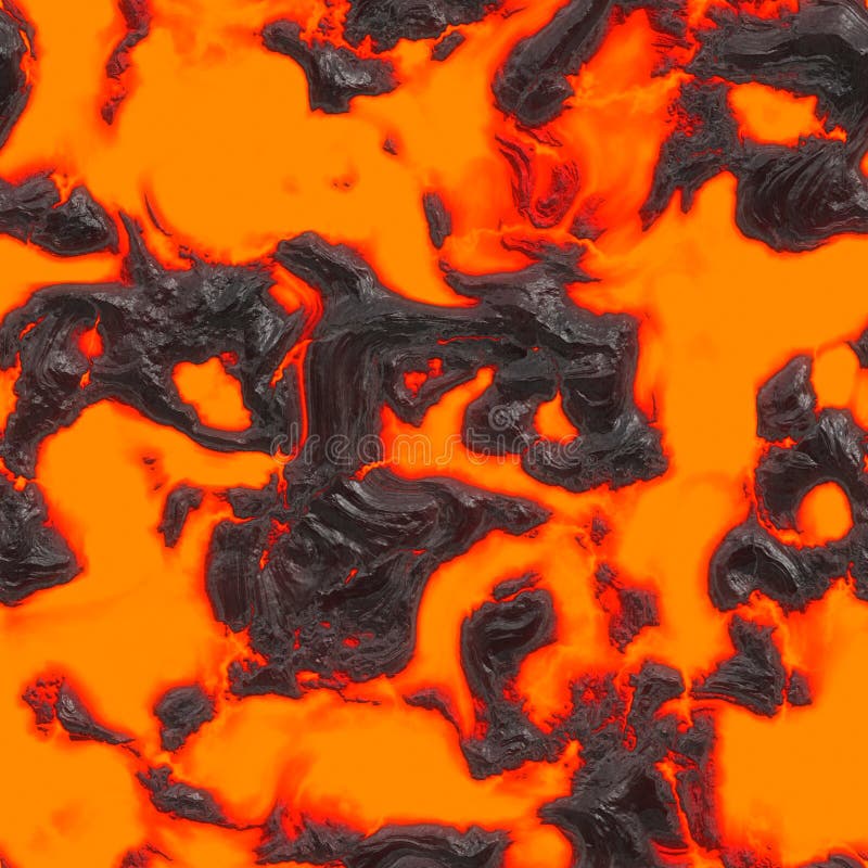 Here is a seamless active magma background. Here is a seamless active magma background