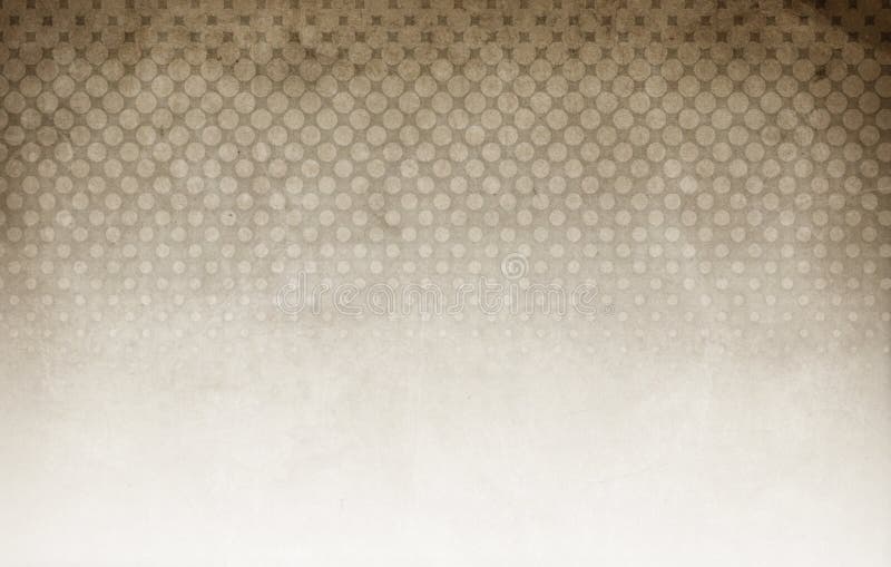 A halftone pattern background over a rough, scratched texture that fades from dark to light. A halftone pattern background over a rough, scratched texture that fades from dark to light