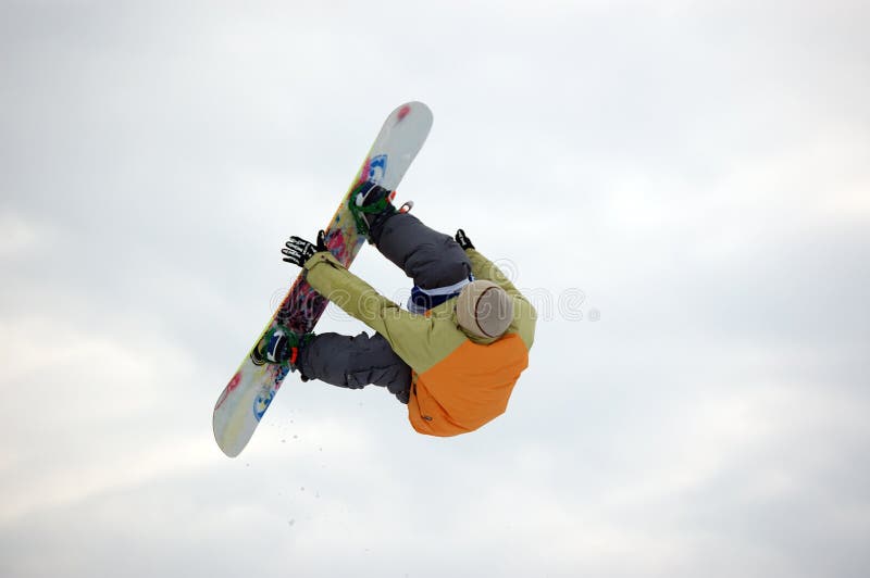 Snowboard free style (big air). Snowboard free style (big air)