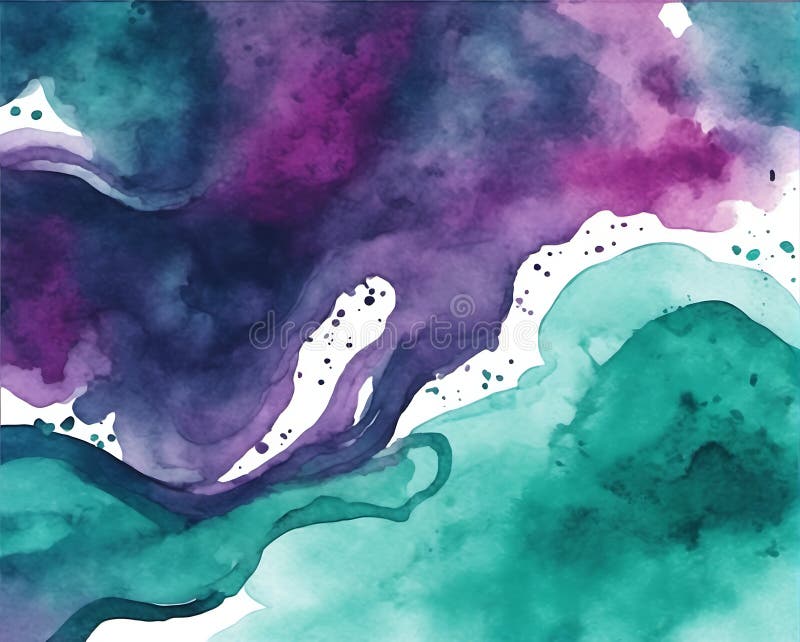 一个美丽的抽象设计，用橘色蓝色和茶色混合库存例证. 插画包括有流动