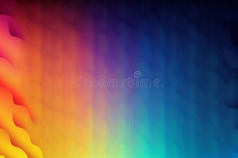色彩渐变和噪音的彩色抽象色 向量例证