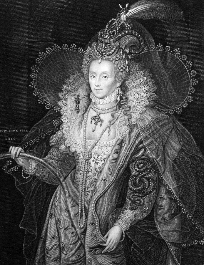 Elizabeth I of England (1533-1603) on engraving from 1829. Queen of England and Queen of Ireland during 1558-1603. Engraved by W.T.Fry and published in ''Portraits of Illustrious Personages of Great Britain'',UK,1829. Elizabeth I of England (1533-1603) on engraving from 1829. Queen of England and Queen of Ireland during 1558-1603. Engraved by W.T.Fry and published in ''Portraits of Illustrious Personages of Great Britain'',UK,1829.