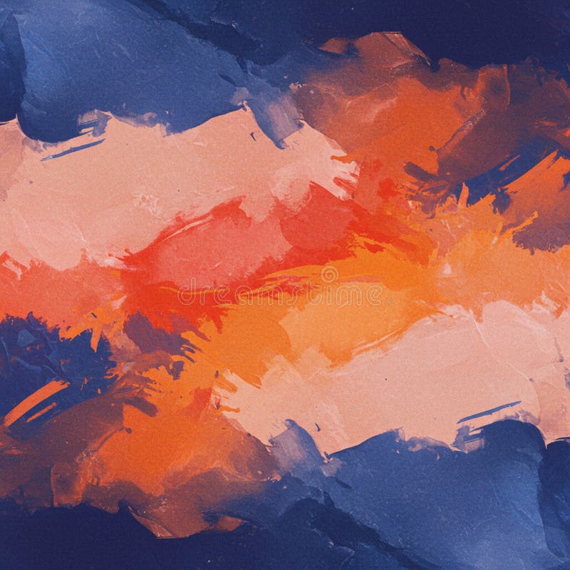 油画色彩鲜艳的抽象画库存例证. 插画包括有艺术性, 内部, 分层堆积