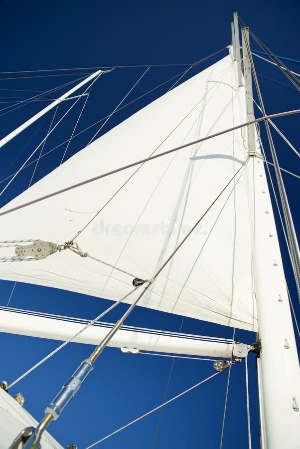 Sail with clean Blue Sky. Sail with clean Blue Sky