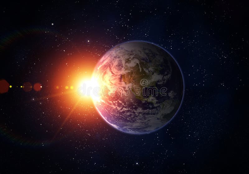 行星地球，太阳，空间