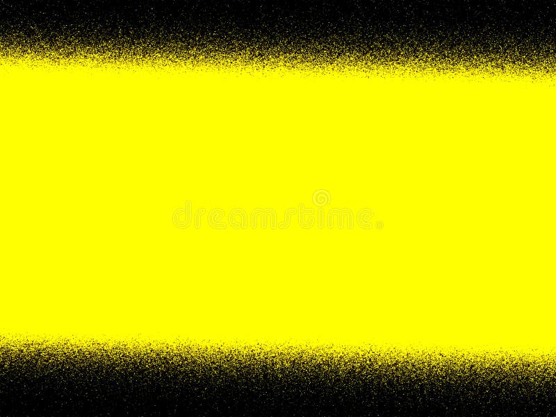 计算机生成的插图，其特征是抽象模糊背景，在黑色和荧光黄色阴影中具有渐变 向量例证